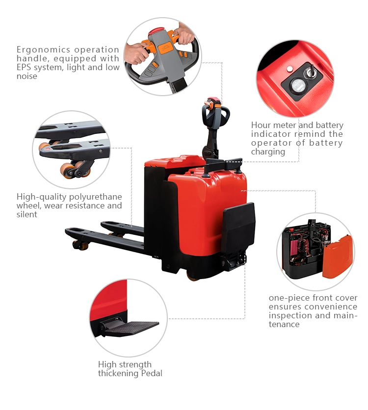 Customized Powered 2 Ton Battery for Lithium Forklift Electric Pallet Jack Truck